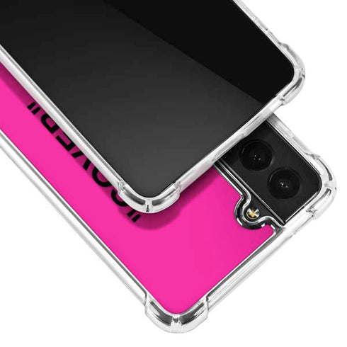 Black and Pink Arrows Galaxy S21 FE Clear Case